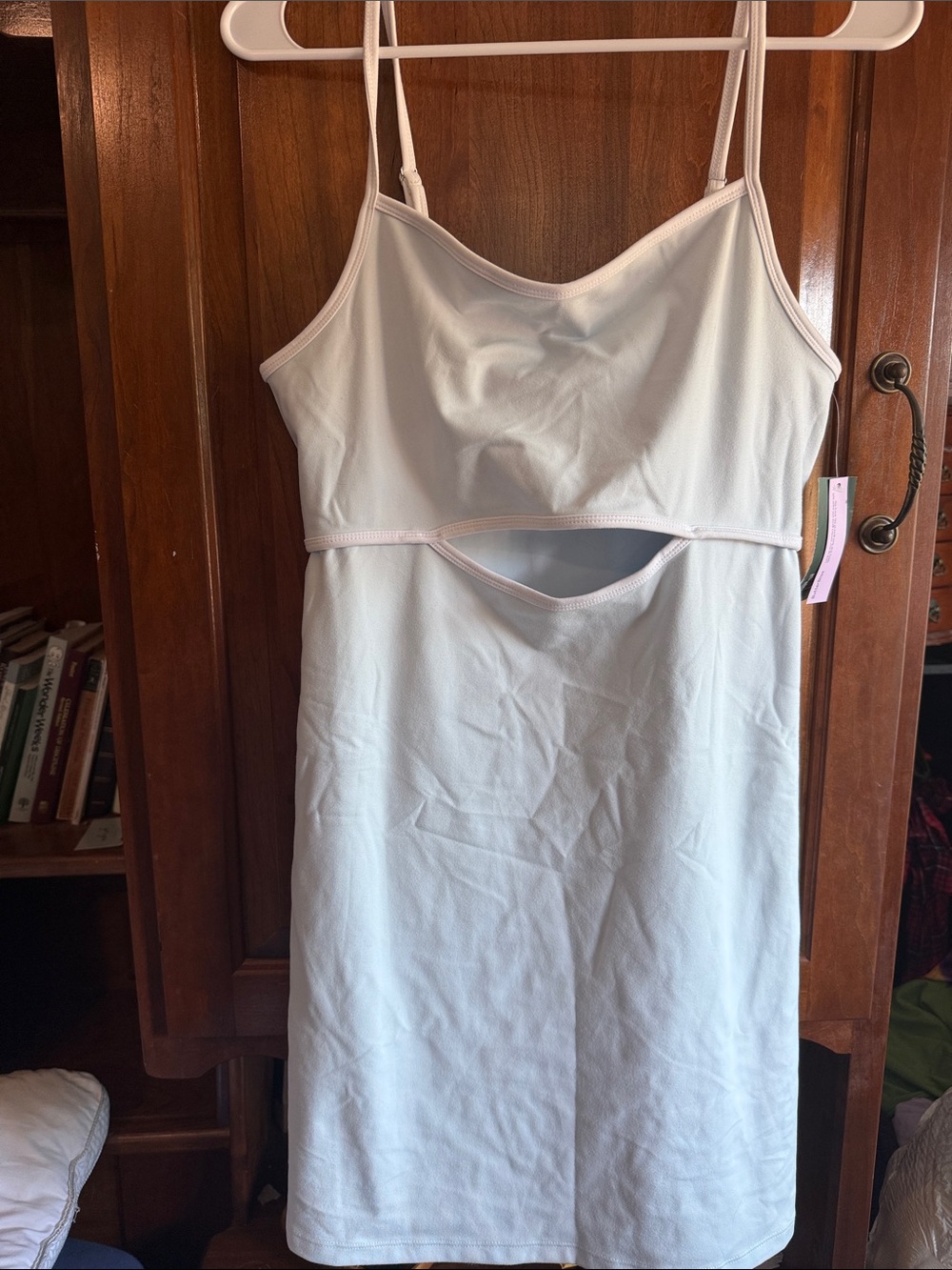 wild fable Pale Pink Cutout Slip Dress